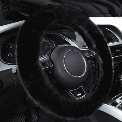 Wool Steering Wheel Cover